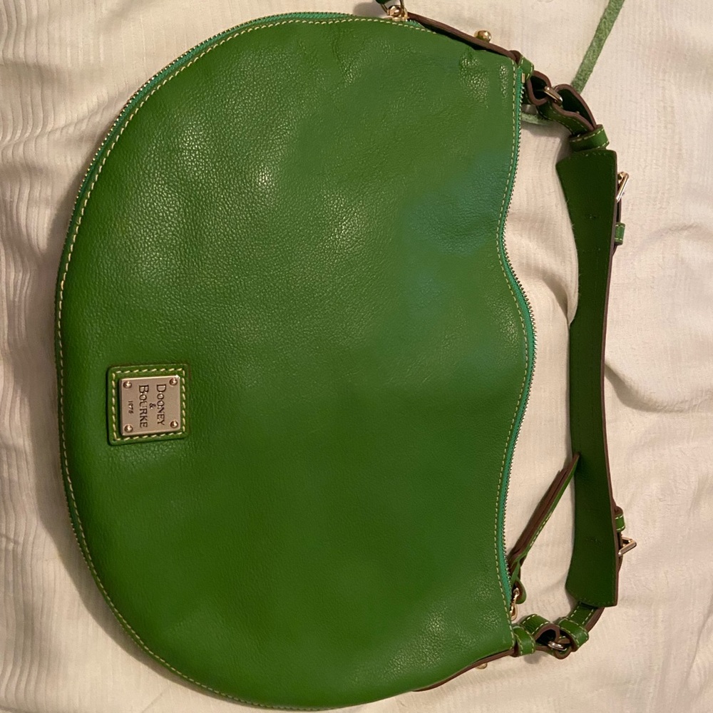 Green Leather Dooney and Bourke handbag
